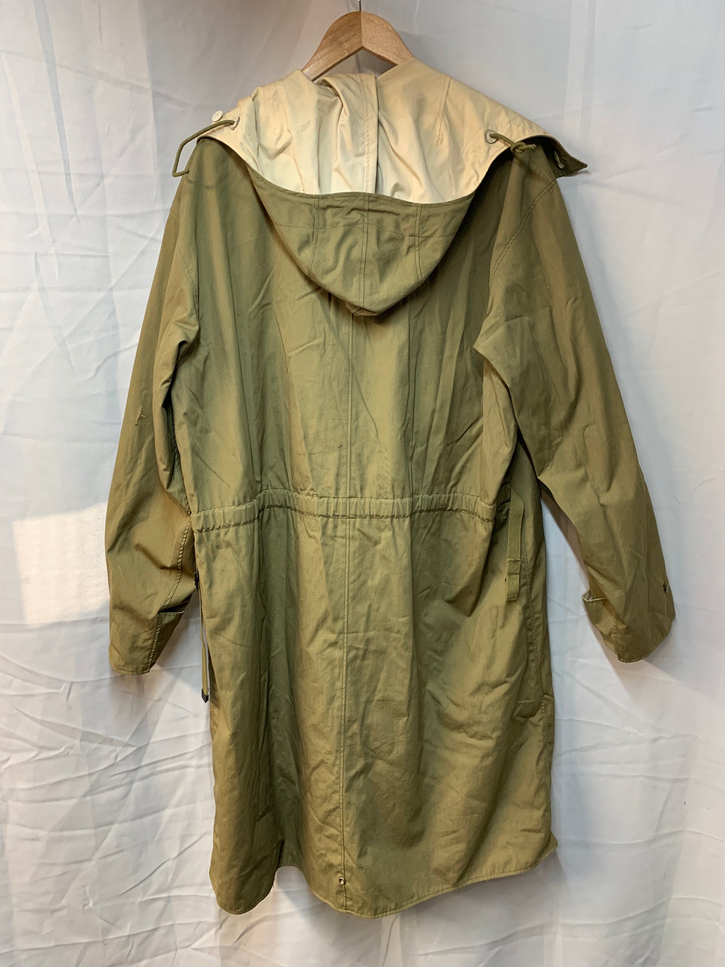 WWII 10th Mountain Division M42 Parka Overcoat Reversible WITH LINER! size 40