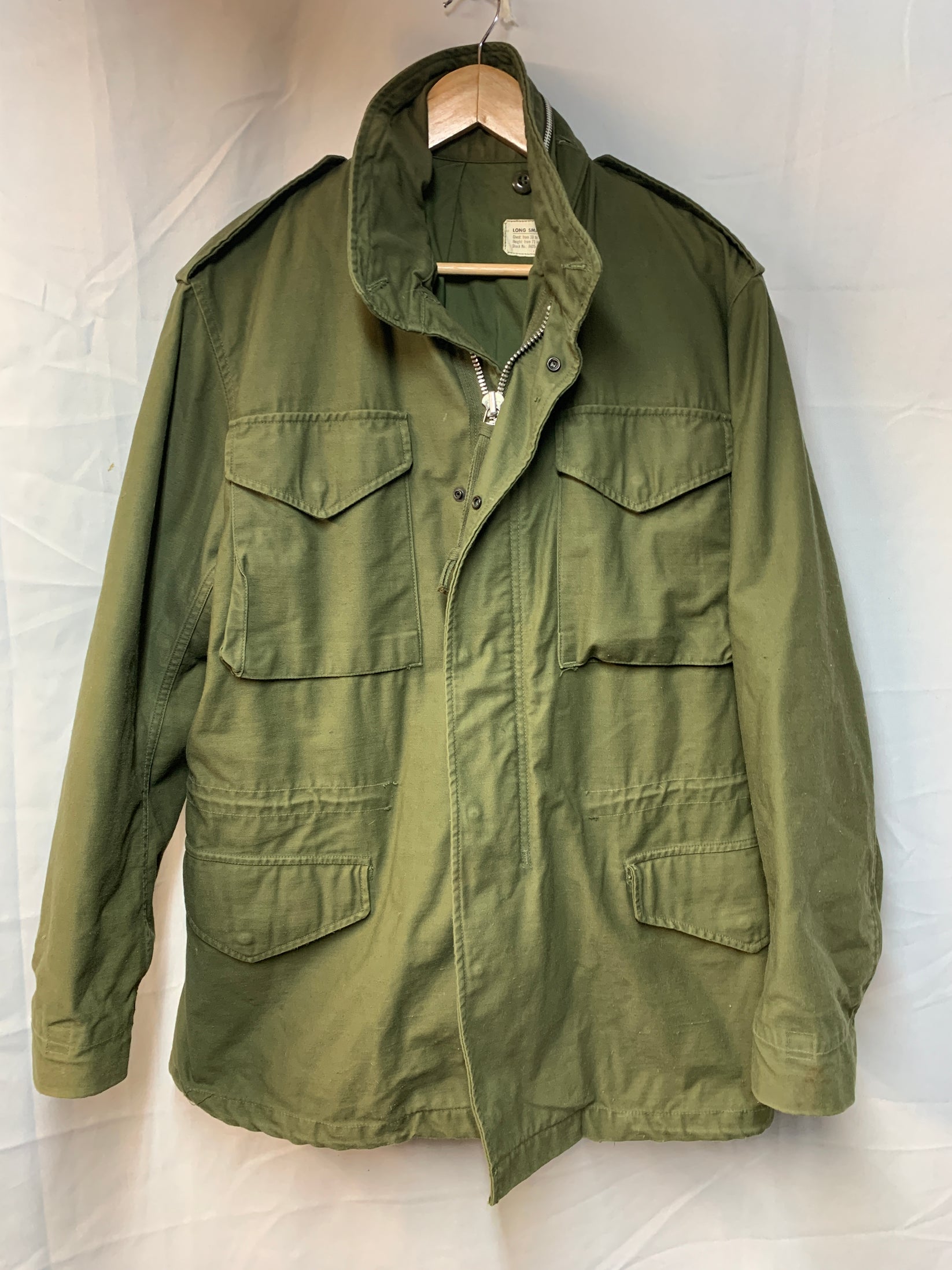 Vintage 1967 M-65 Field Coat / Jacket - OG 107 - Long Small - Minty ...