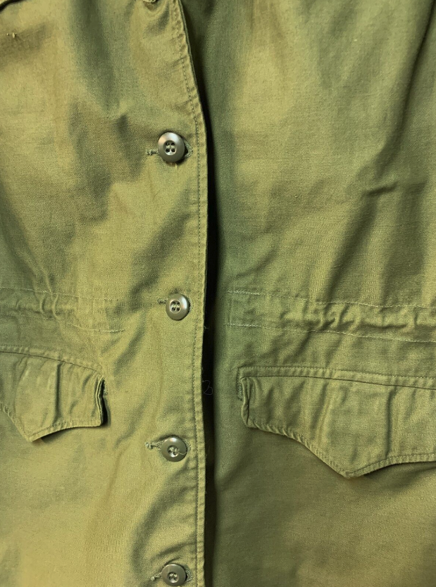 VIETNAM ERA M65 Coat, Women's Cotton/Nylon, Field, OG-107 Sz 12L